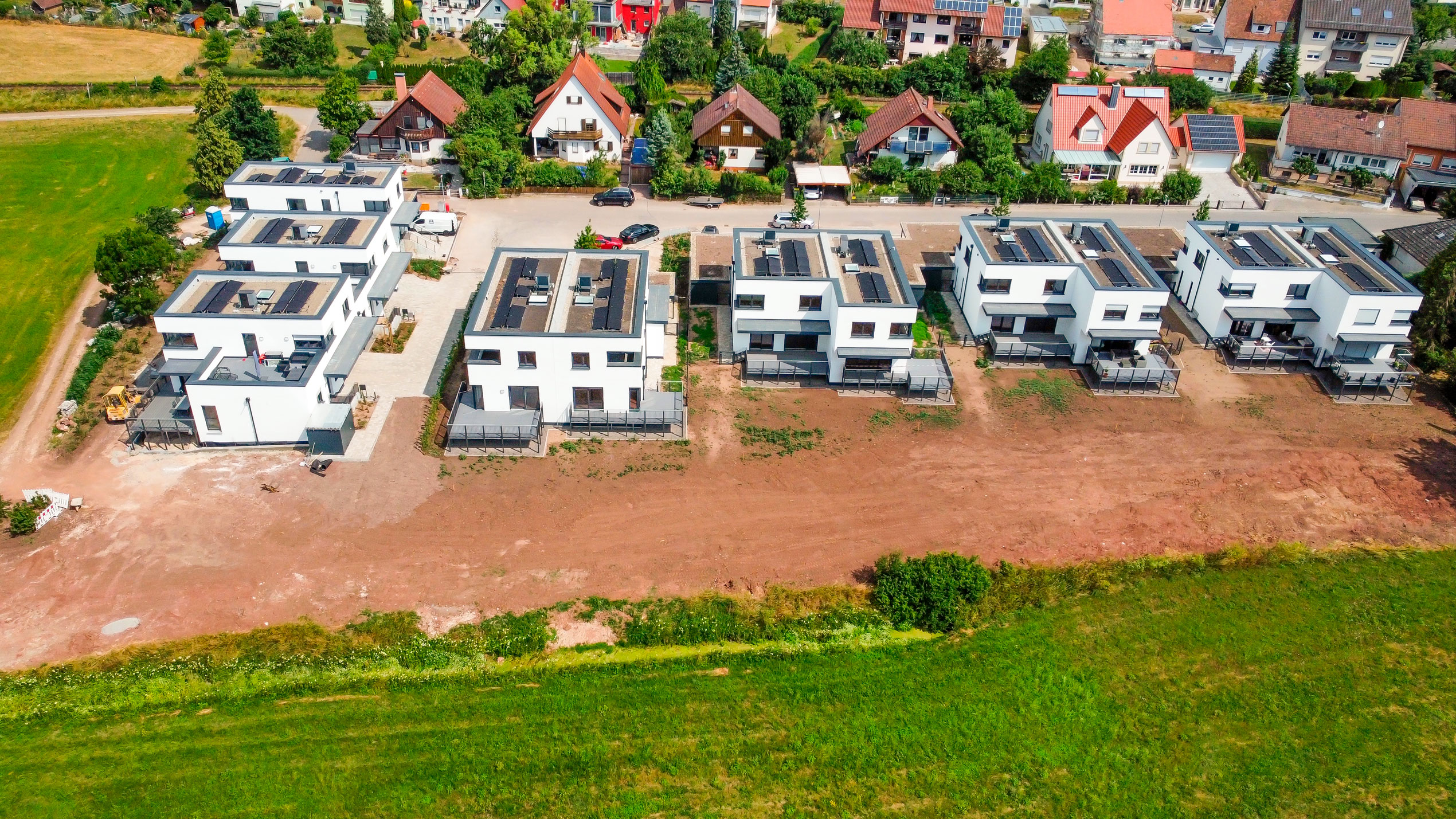 Bauvorhaben Mehrfamilienhäuser, Langenzenn
