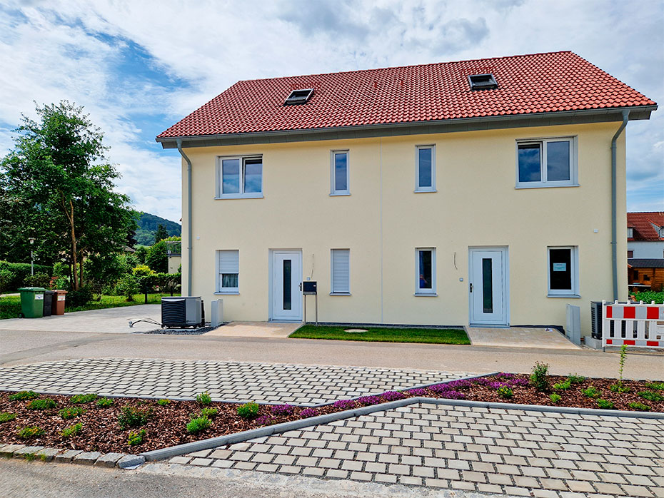Bauvorhaben Doppelhäuser Hersbruck