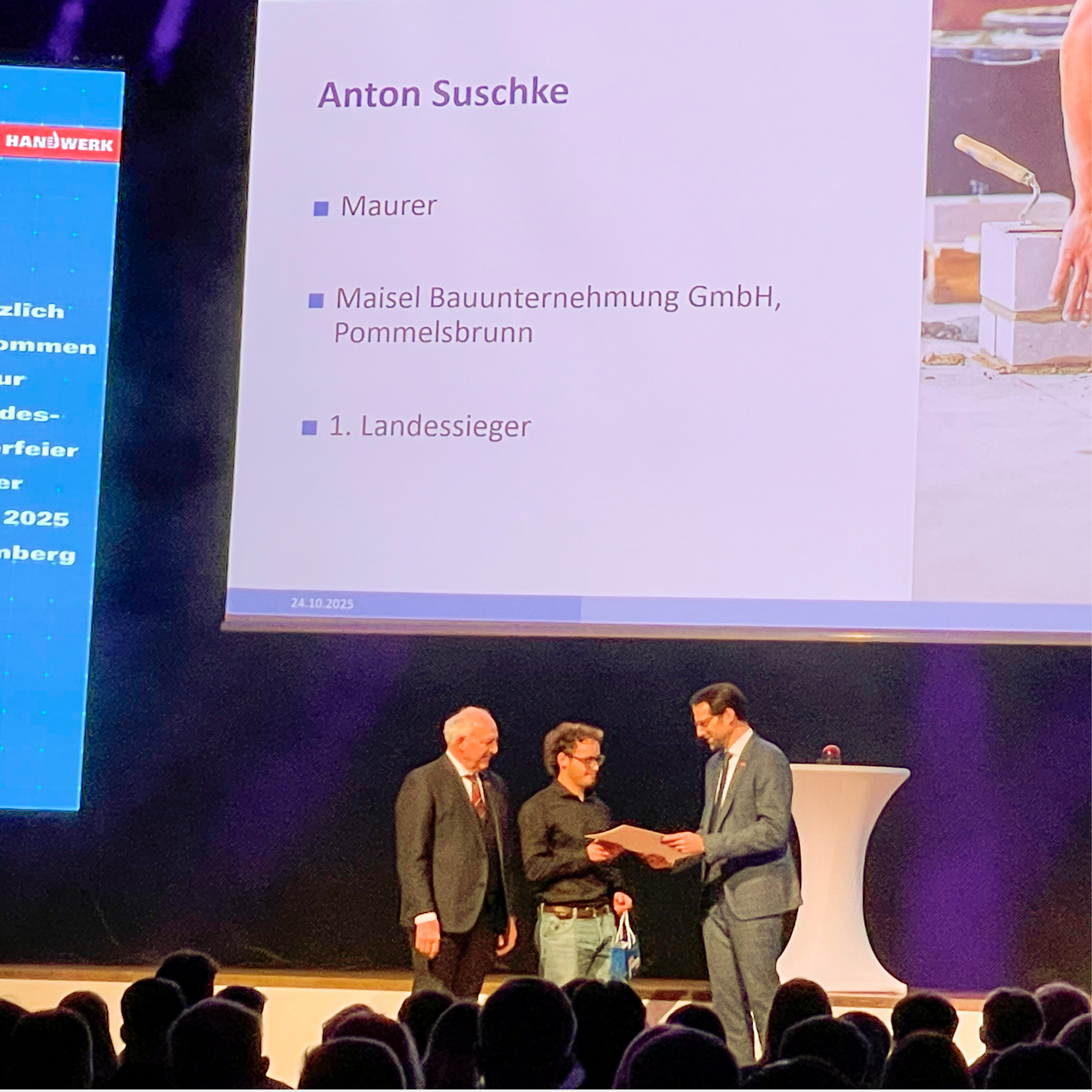 Anton Suschke geehrt