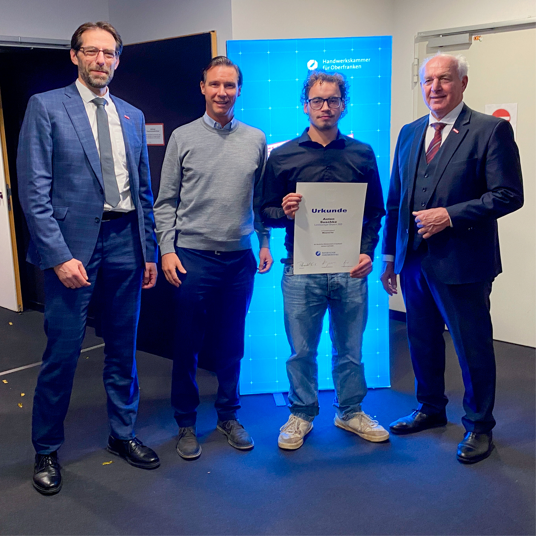 Anton Suschke geehrt